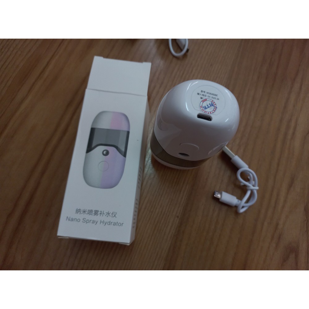 Máy phun sương mini Nano, xông hơi, xông tinh dầu, Dưỡng Ẩm Chăm Sóc Da Mặt 50ml
