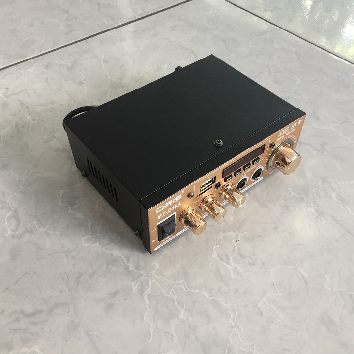 Amply cho xe ô tô có chức năng BLUETOOTH dùng điện 12V - 220V | BigBuy360 - bigbuy360.vn