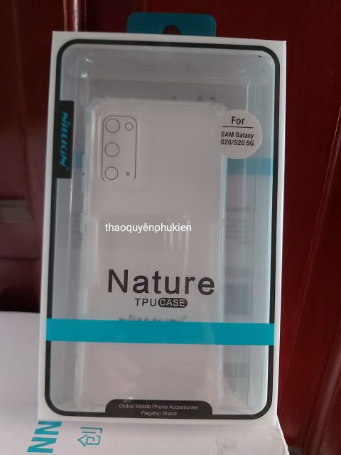 Ốp lưng Samsung s20 Nillkin Dẻo Trong suốt