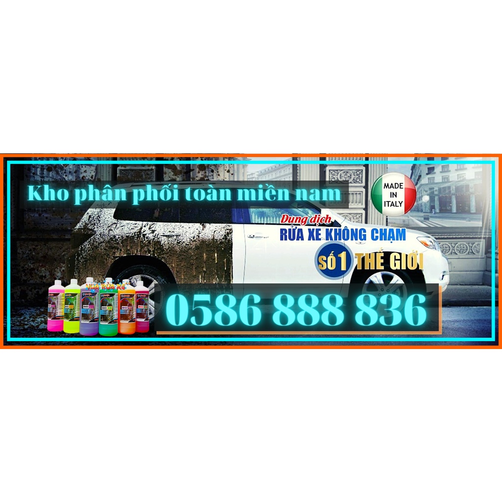 Dung Dịch Rửa Xe, Chăm Sóc Ô Tô Can 22L Ekokemika - Dành Cho Garage Ô Tô