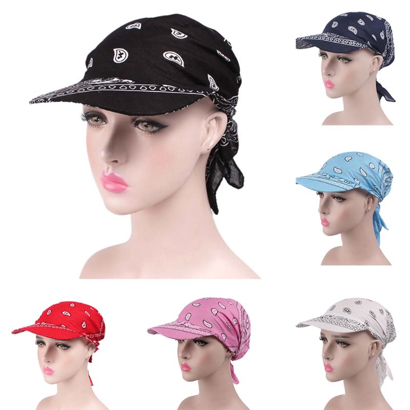 ✿ Mũ Trùm Đầu Họa Tiết Hoa Phong Cách Boho Thời Trang Cho Nữ
