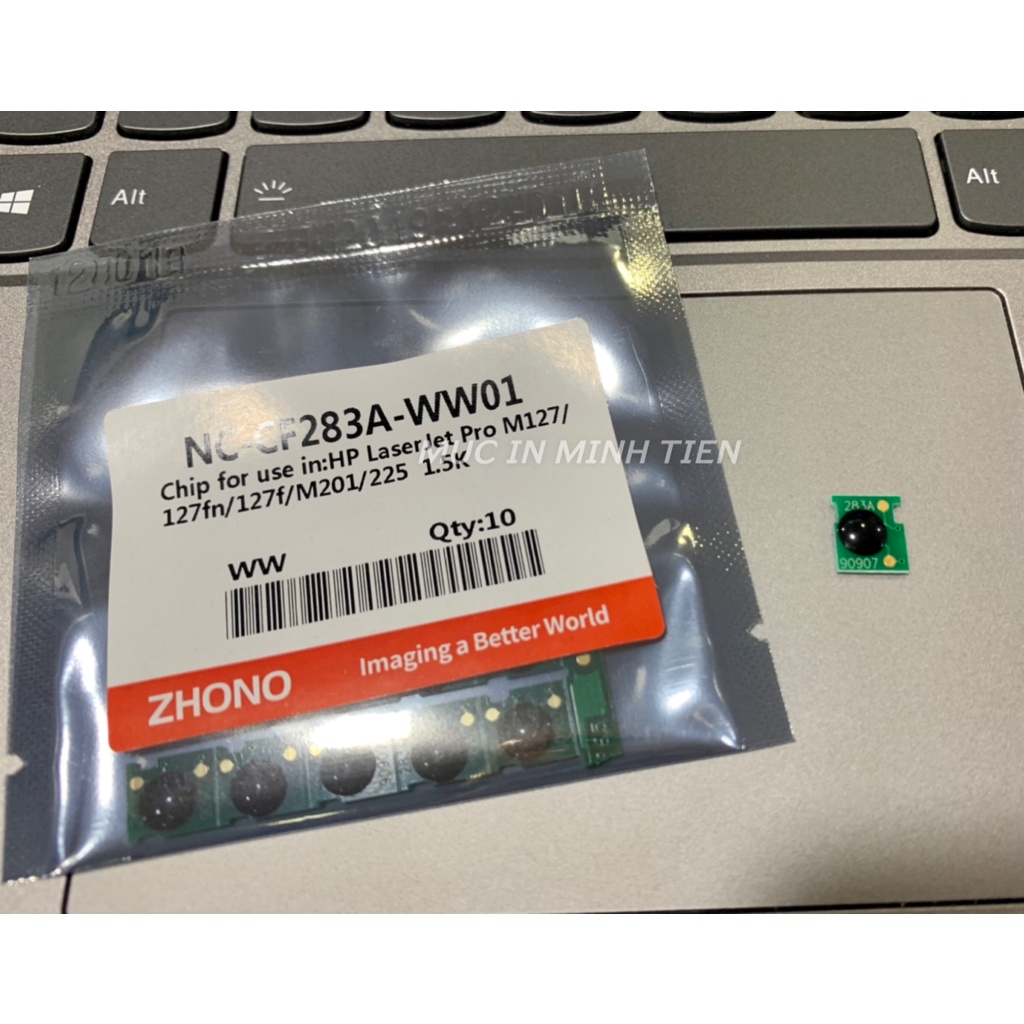 Bộ 5 chíp Hp 83a, cho HP M125, M126, M127, M201, M225, m125a, m127fn, 127fn, m201dw
