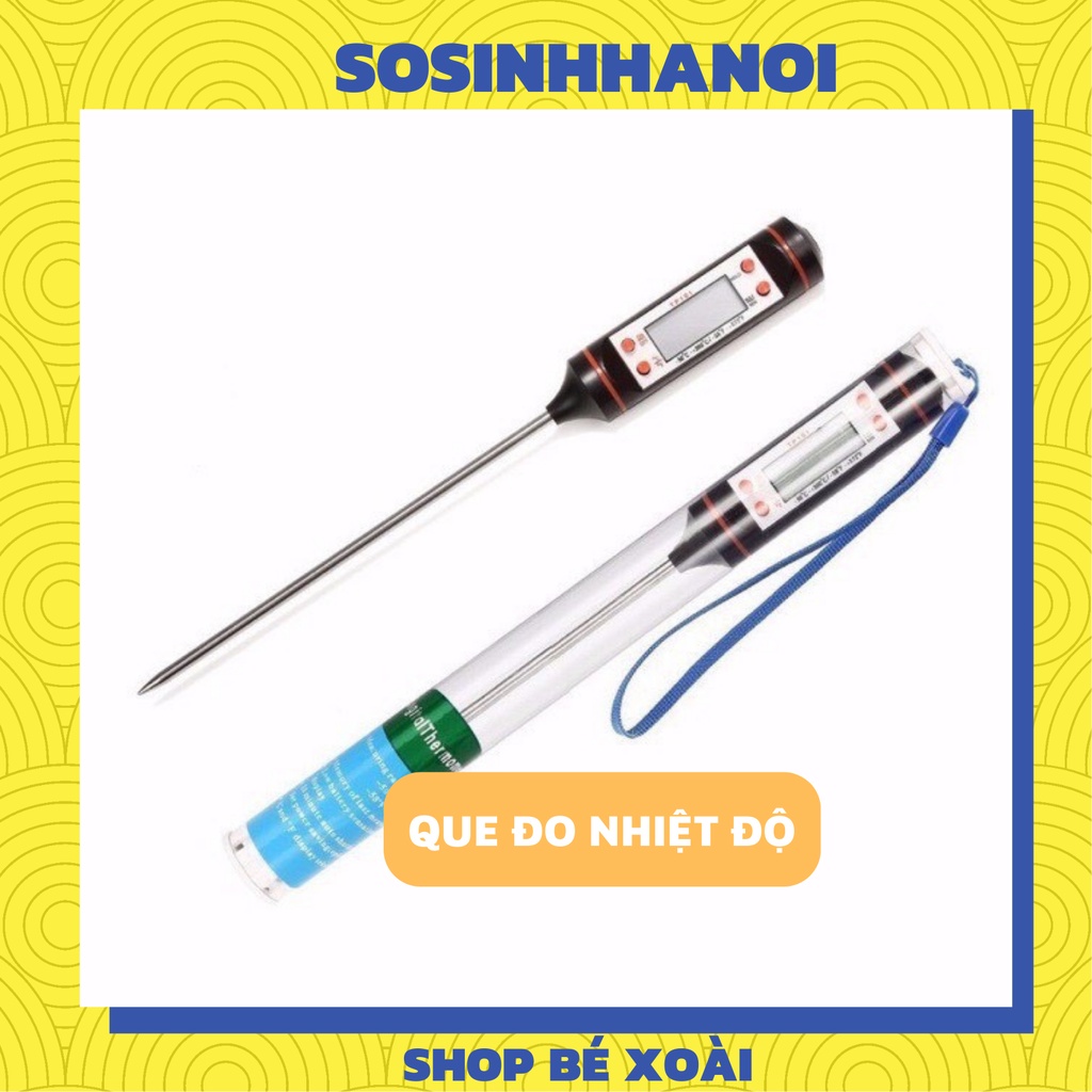 Nhiệt kế điện tử đa năng - đo nhiệt độ nước, sữa, thực phẩm