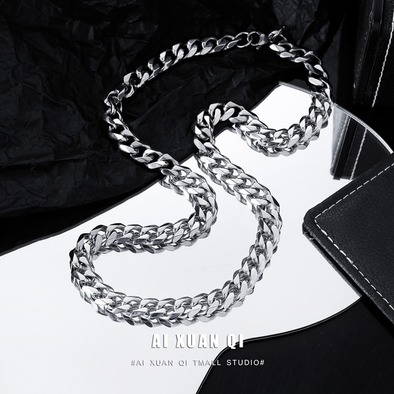 Vòng cổ thép titan thời trang đường phố hip hop độc đáo