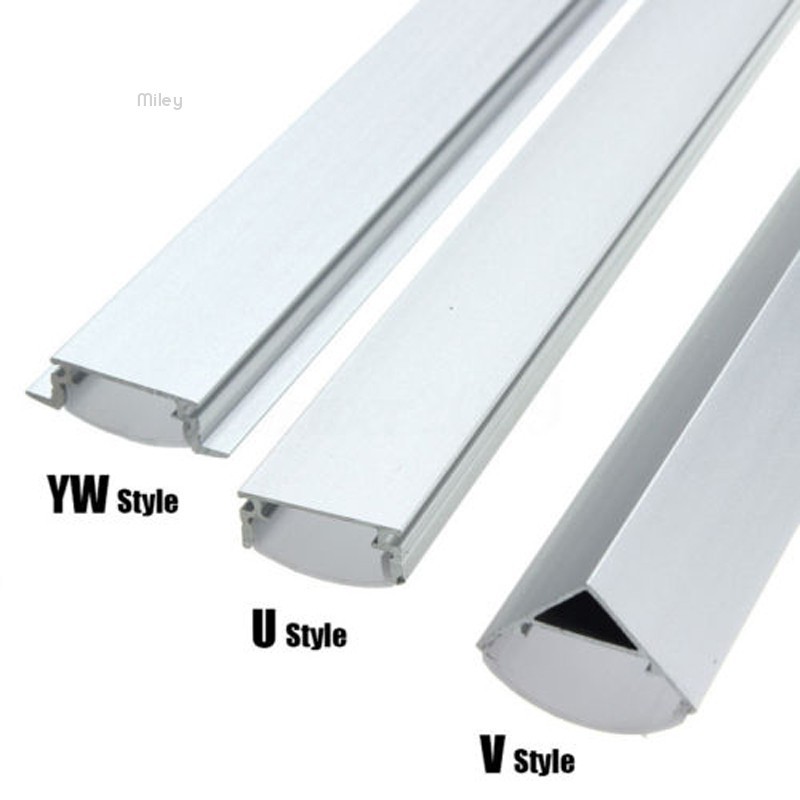 Giá Đỡ Thanh Đèn LED Miley 30 / 50cm U / V / YW Bằng Nhôm