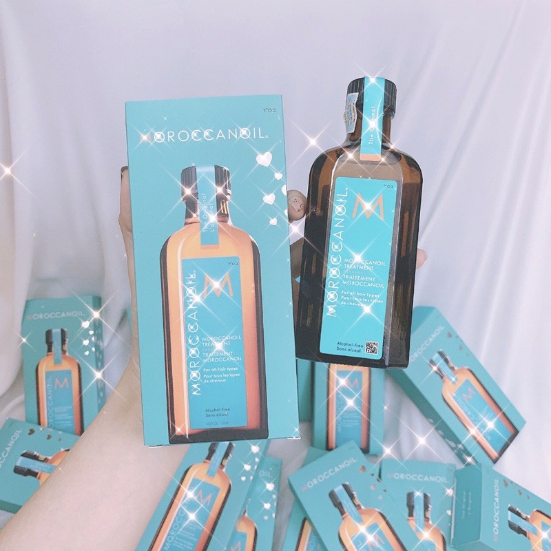 Dầu dưỡng tóc thần thánh Moroccanoil 125ml bản limited có túi