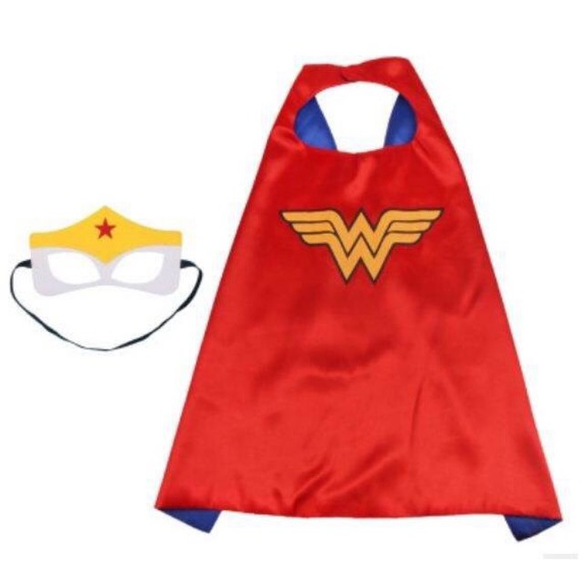 Áo choàng siêu nhân tặng mặt nạ Herokids PK38