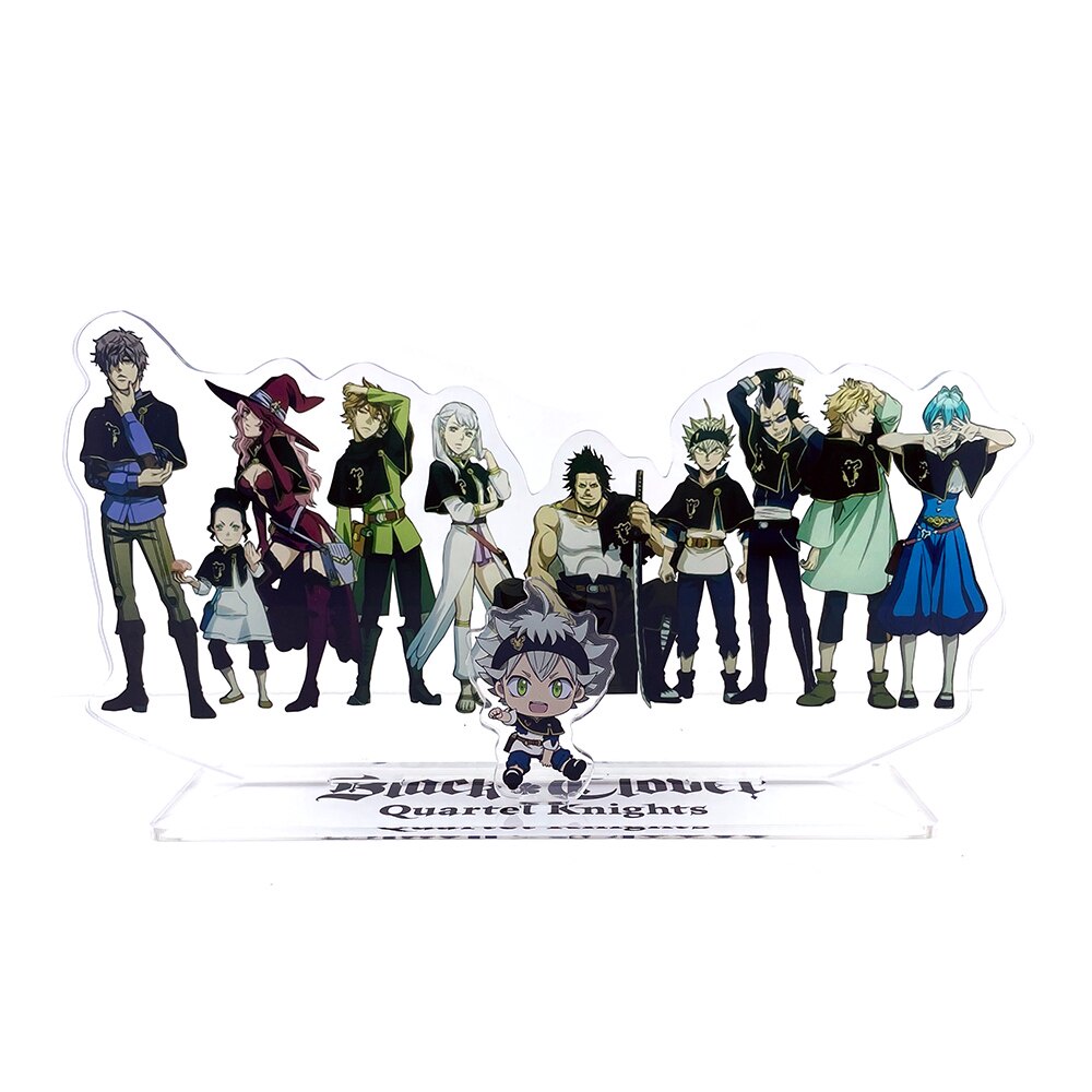 Mô hình nhân vật black bull kuro no bogyu nhóm yami asta yuno finral magna luck bằng acrylic