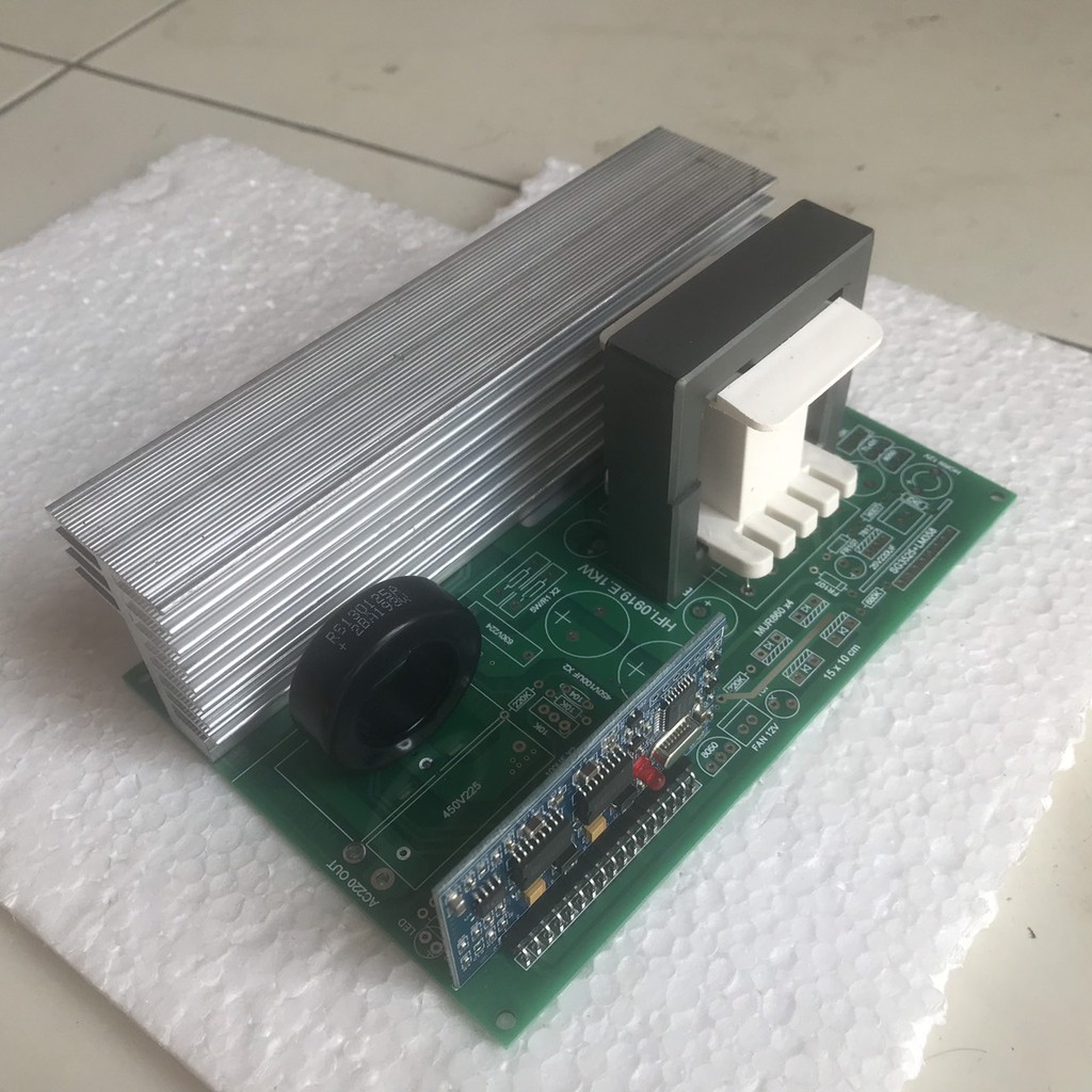 DIY kích điện sóng sin chuẩn dùng biến áp xung EE55