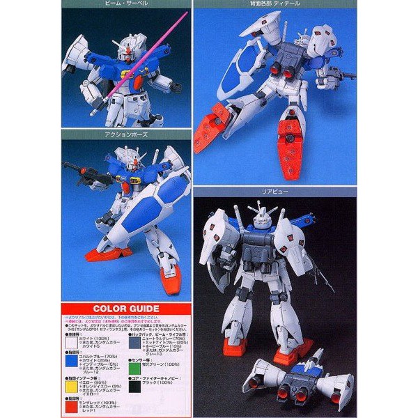 Mô Hình Gundam HG RX-78 GP01Fb Bandai 1/144 HGUC UC Đồ Chơi Lắp Ráp Anime Nhật