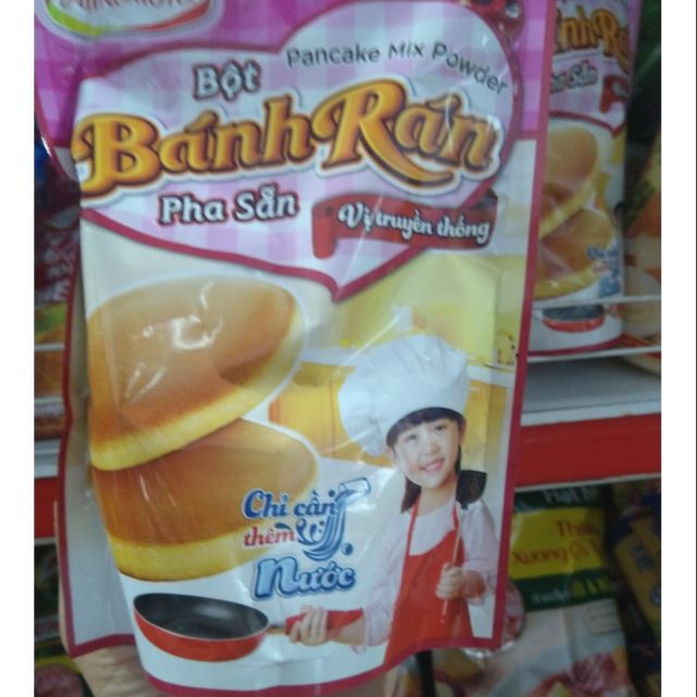 Bột bánh rán pha sẵn đơn giản tiện dụng