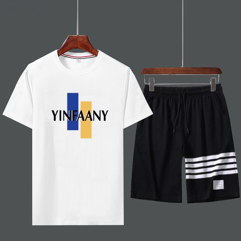 Set Bộ Thể Thao 2 Món Quần Shorts + Áo Nam Nữ Unisex Chất Vải Thun Oppose MSA004TH