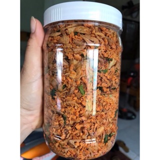 Muối tép hành phi