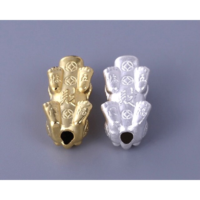 KHO SỈ  Charm Tỳ Hưu bạc cao cấp - Hàng bạc tốt loại 1 cực đẹp PH306