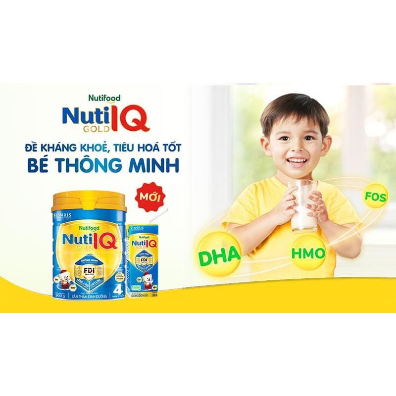 Sữa Bột Nutifood Nuti IQ Gold Step 4 (Từ 2 - 6 Tuổi) - 1.5kg