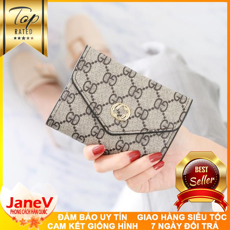 [5 Mẫu] Ví Nữ Mini Ngắn Cầm Tay Khóa Lovely Phong Cách Hàn Quốc TVNN174 | BigBuy360 - bigbuy360.vn