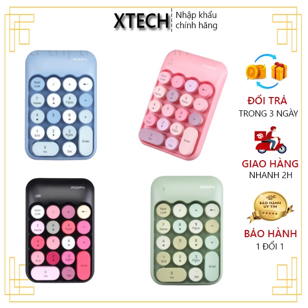 Bàn phím số không dây MOFii X910 - Hàng chính hãng có sẵn