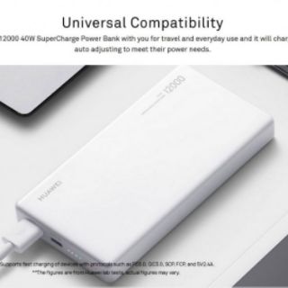 Sạc Dự Phòng Huawei CP12S 40w 12000mah