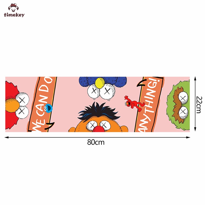Miếng dán chống thấm nước chống trượt khôn bong bóng 82*22cm DIY bảo vệ cho ván dài / scooter
