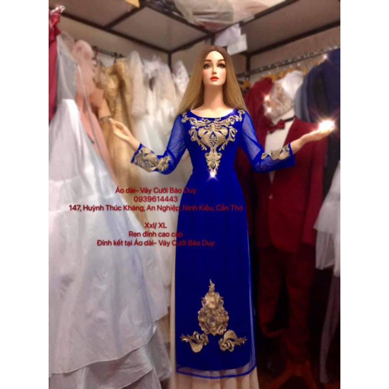 áo dài mẹ ren giới hạn