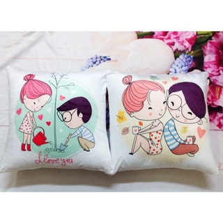 Cặp vỏ gối yêu là yêu 45-45cm
