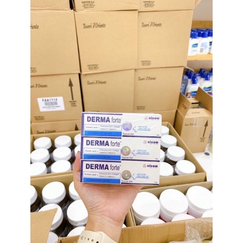 KEM GIẢM MỤN DERMA FORTE 15g