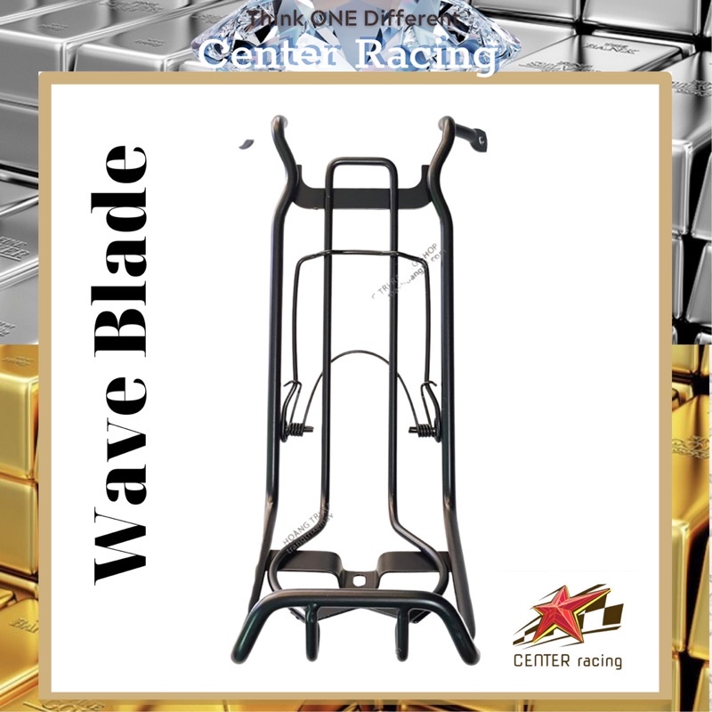 Baga inox sơn tĩnh điện màu đen Wave Blade