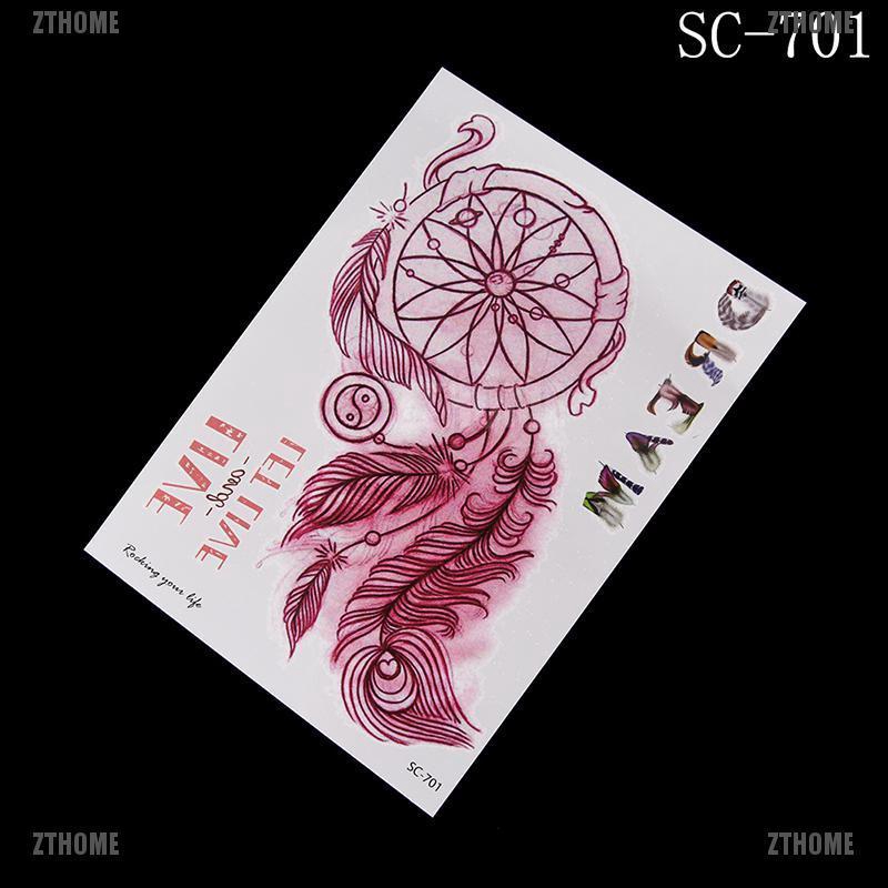 ZTHOME Dream Waterproof Temporary Tattoos Arts Sexy Product Beauty Makeup Tatoo