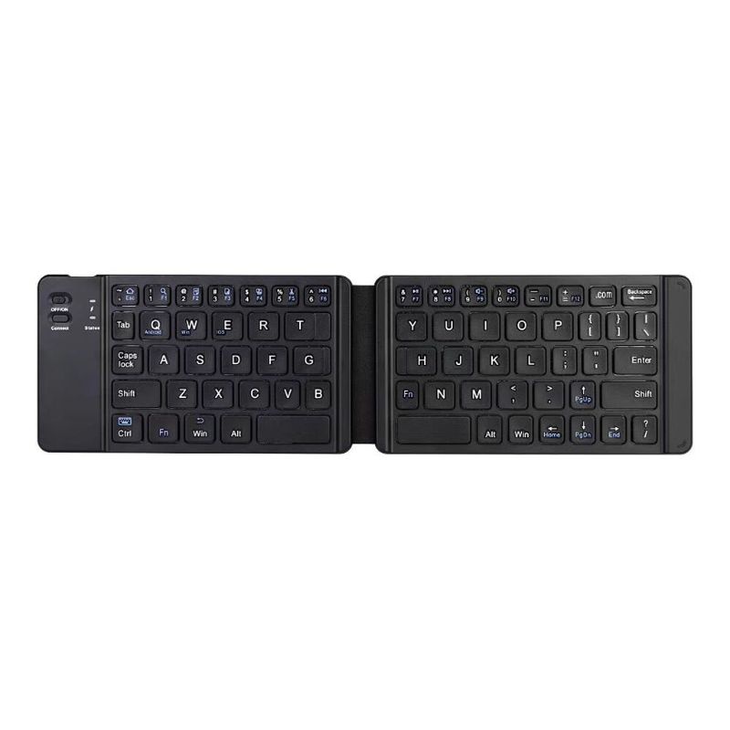 Bàn Phím Bluetooth Không Dây Mini Có Thể Gập Lại Cho w / Số Bàn Phím Số