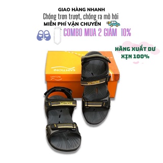 Sandal Bé Trai Chống Ra Mồ Hôi Chân SAMTION, SOTER Hàng Xuất Dư Xịn Full Box Cao Cấp Hà Anh Vnxk