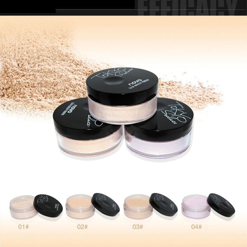 Phấn phủ trang điểm 4 màu 15g nhãn hiệu NOVO