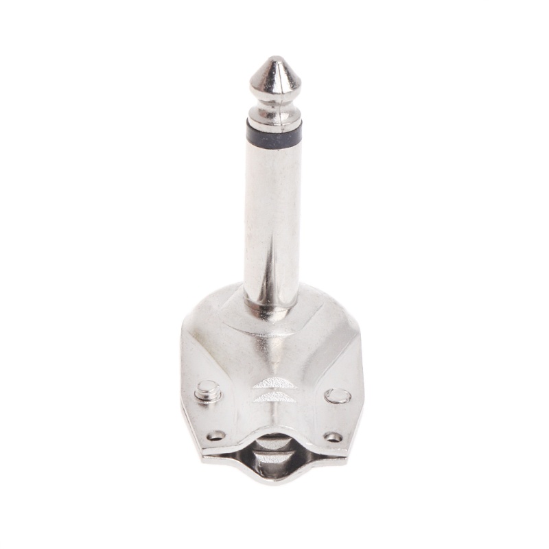 Set 10 Đầu Nối Dây Đàn Guitar 1 / 4 &quot;6.35mm