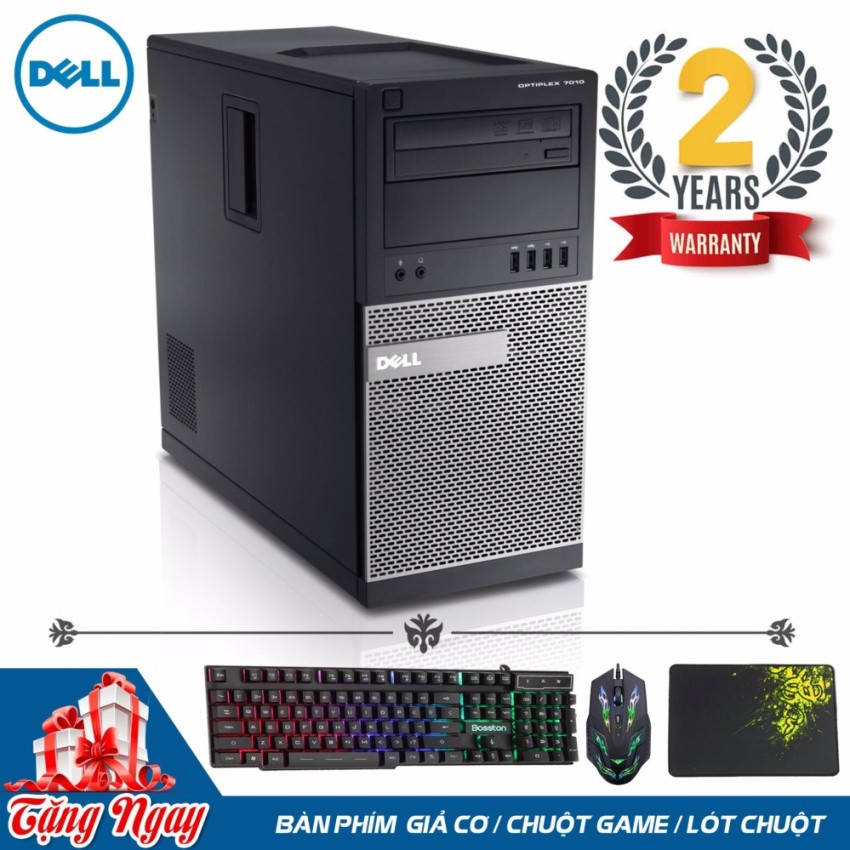 Máy tính Doanh Nghiệp DELL OPTIPLEX 7010 MT (G2030, Ram 8GB, SSD 240GB) + Quà Tặng - Hàng Nhập Khẩu | BigBuy360 - bigbuy360.vn