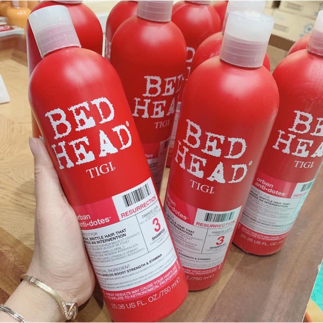 Cặp gội + xả Tigi BedHead 1500ml [Cam Kết Hàng Chính Hãng]