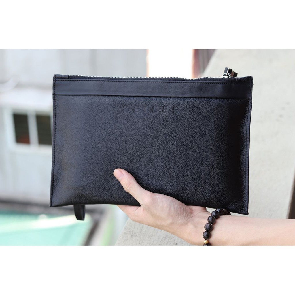Clutch Nam Da Bò Thật, Ví Nam Cầm Tay