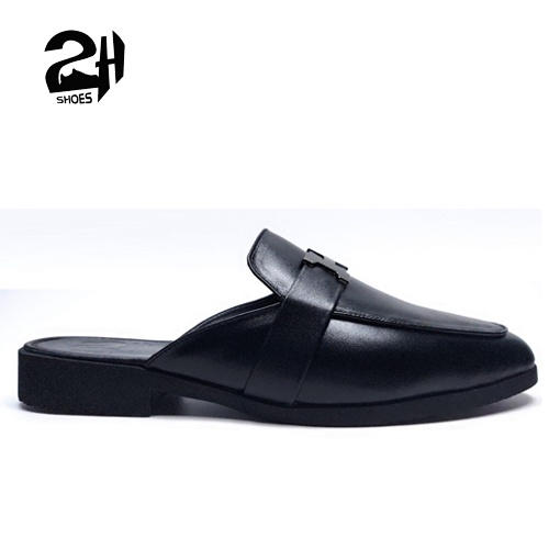 Giày sabo sục nam da bò nguyên tấm siêu êm, mềm mại, thoáng mát cho mùa hè SHOES 2H – S004