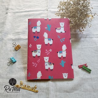 Sổ Tay Hình Alpaca Dễ Thương Size A5, A6