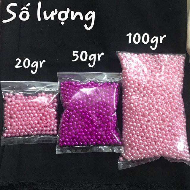 Hột ngọc trai nhựa 5mm