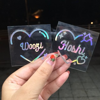 Sticker Hologram Seventeen