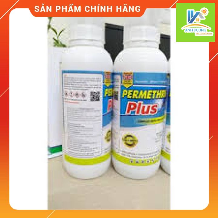 Permethrin Plus (1000ml) Nhập Khẩu Anh Quốc Thuốc diệt muỗi y tế