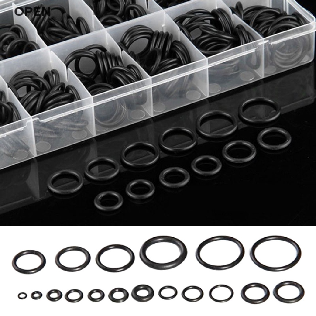 Op 225 Cái Vòng Đệm Cao Su Đen O-Ring Loại Vòng Đệm Cho Ô Tô my