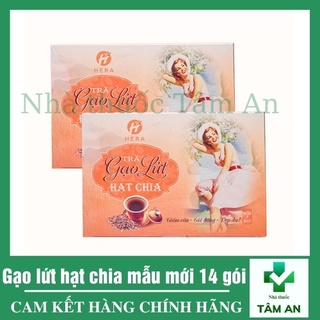 Trà Gạo Lứt Hạt Chia Hera Giảm Cân Mẫu Mới Chính Hãng Đánh Bay Mỡ Thừa Nhanh Hiệu Quả An Toàn