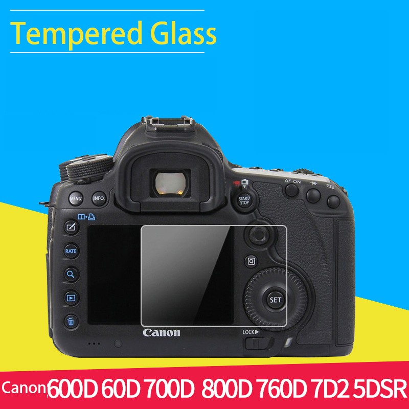 CANON Phim Dán Bảo Vệ Màn Hình Máy Ảnh SLR60 d600 D700 d800D 650d 750d 760d 77d 7d2 1dx Chất Lượng Cao