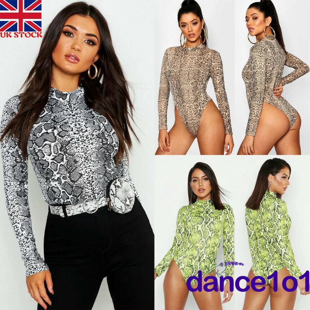 Áo thun nữ dài tay cổ tròn liền quần lót quyến rũ