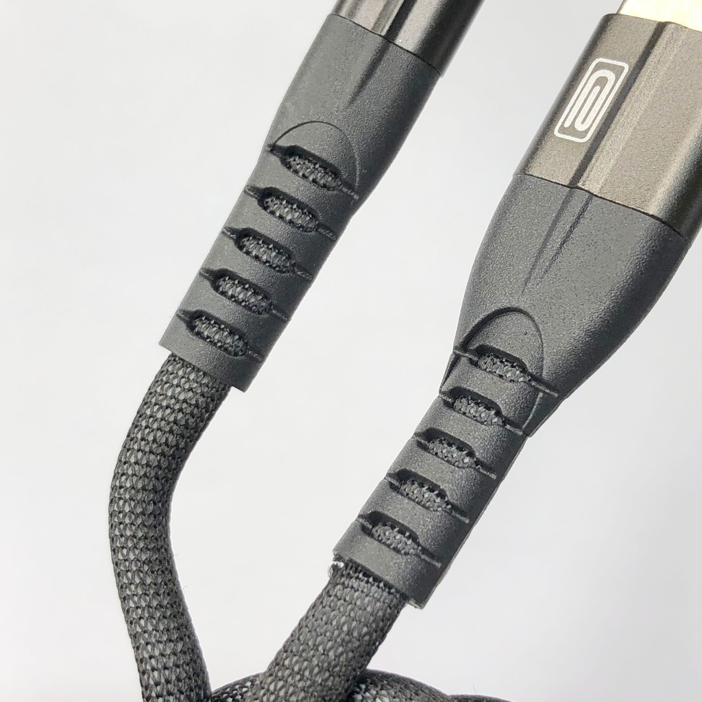 Dây cáp sạc nhanh Iphon 077, Samsung, Typec, micro - dây xạc bọc dù dài 1m Earldom EC KLH