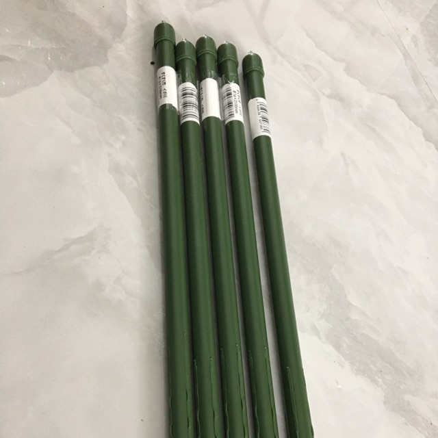 5 ống tre lõi thép bọc nhựa phi 20x270cm dùng để làm giàn cho cây leo