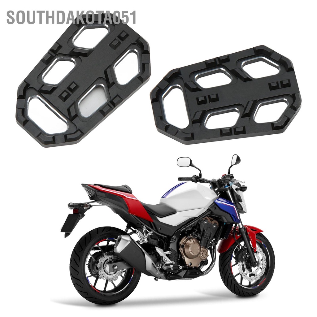 [Hàng Sẵn] 2PCS Bàn Đạp Phanh Chống Trượt xe máy Hợp kim nhôm cho HONDA CB500X 2015‑2016【Southdakota051】