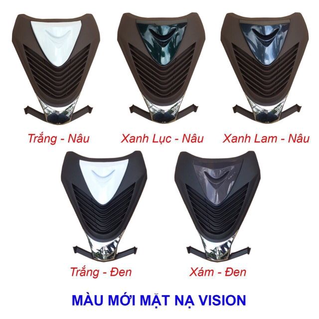 Mặt nạ Vision 2021-2022 độ kiểu SH Ý Cao Cấp Dành Cho xe Vision 2021 - 2022
