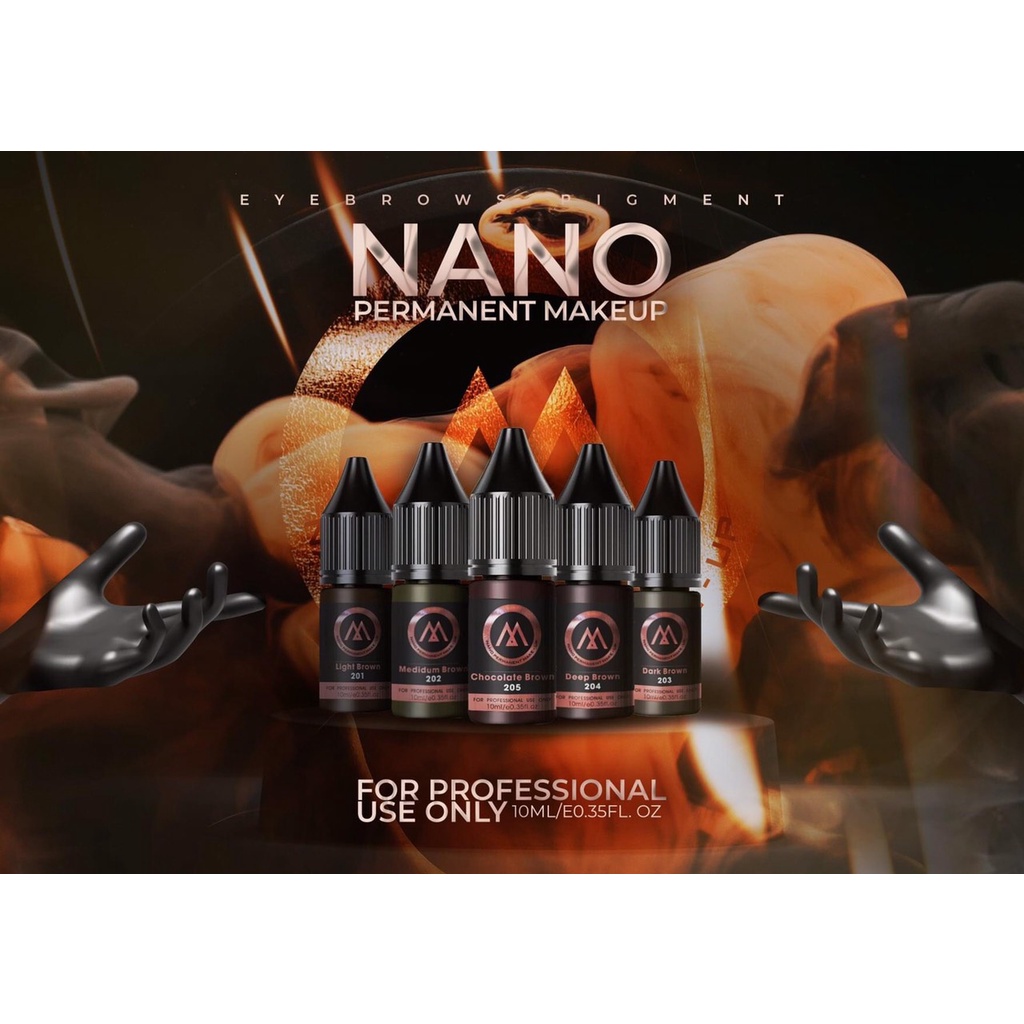 Mực Nano Pmu Hairstroke Chính Hãng Mẫu Mới Chuyên Sợi  - Dcpxhoanganh