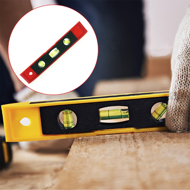 Thước Đo Bằng Nhựa ABS Cho Vỏ Sò / 3 Bong Bóng Cầm Tay
